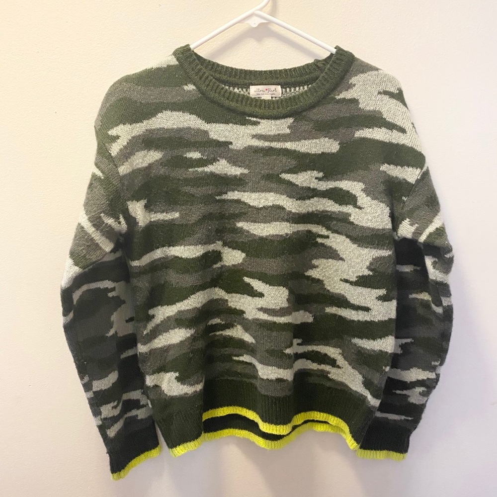 Camo Sweater